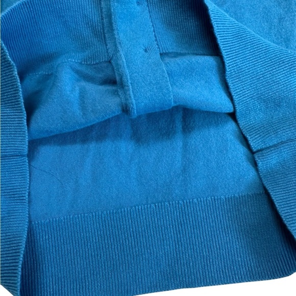 Talbots Womens Cardigan Sweater Size XS Blue Button Up 3/4 Sleeve - Picture 16 of 17